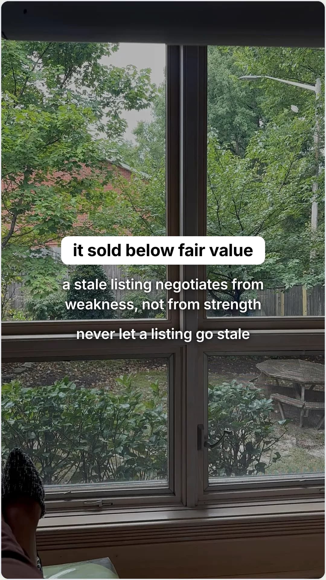 The overpricing mistake that costs sellers the most: slide 4, it sold below fair value. a stale listing negoti