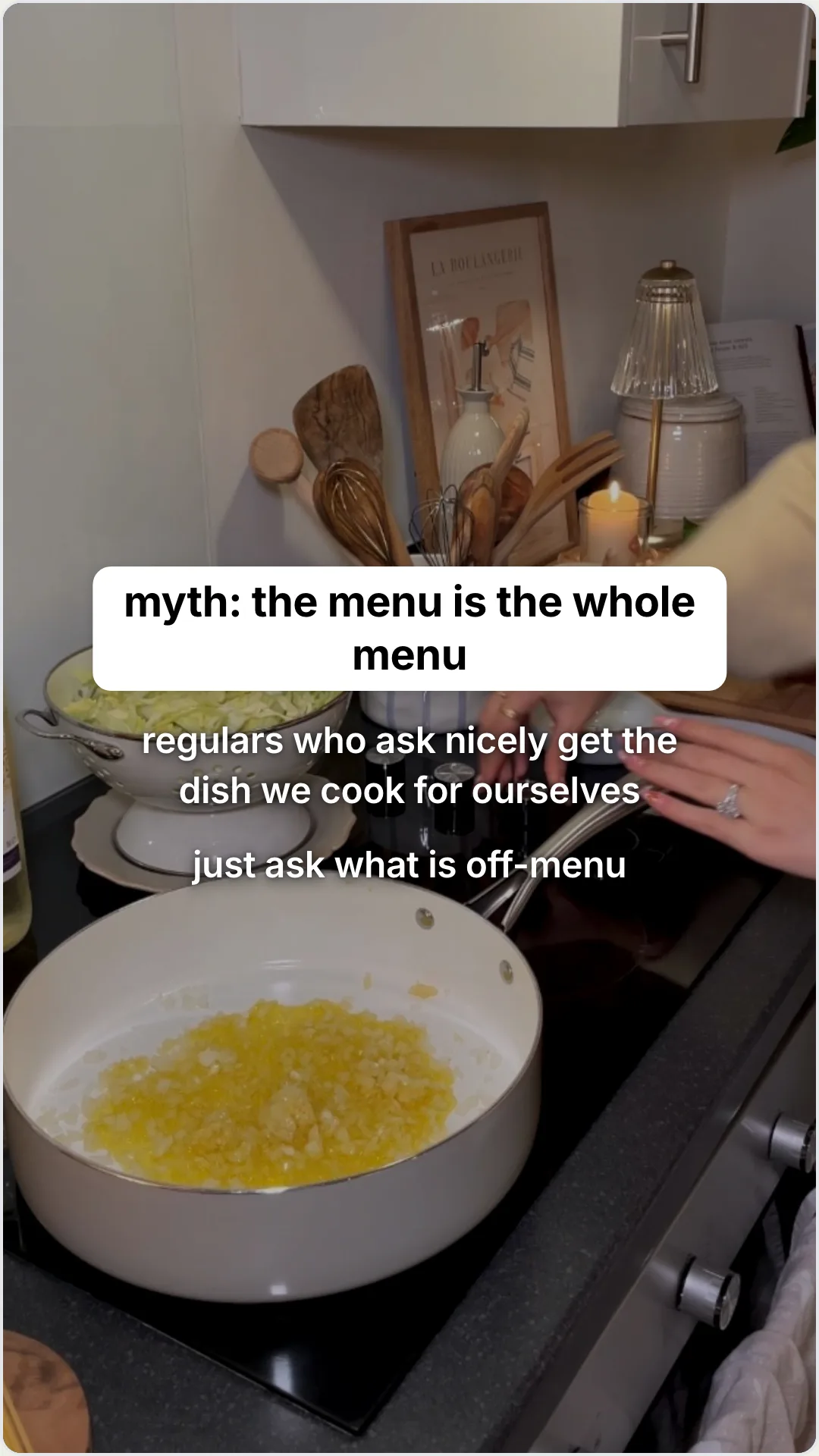 Restaurant myths your regulars still quietly believe: slide 5, myth: the menu is the whole menu. regulars who 