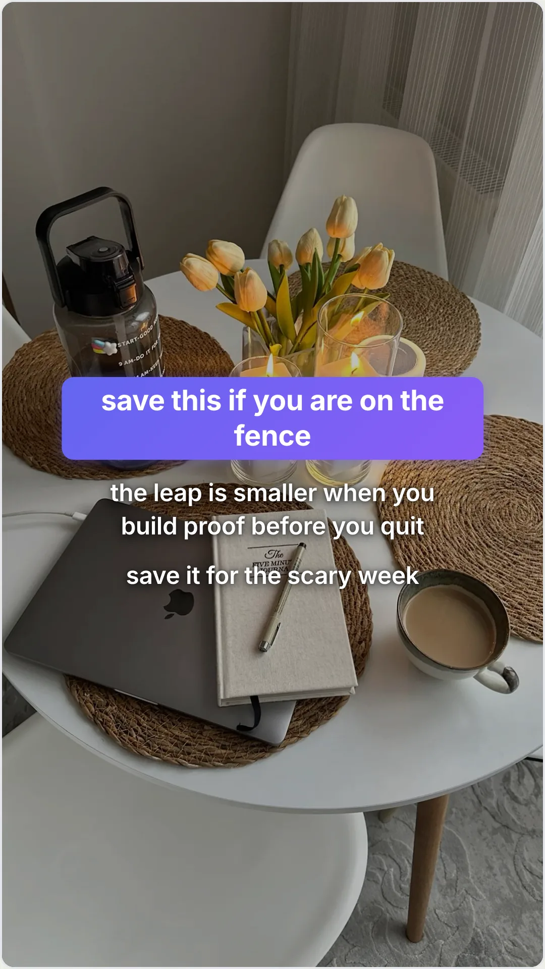 Why I left a stable salary to coach full time: slide 6, save this if you are on the fence. the leap is smaller