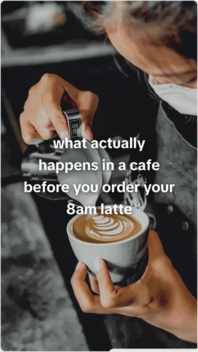 The 5am open shift your regulars never get to see