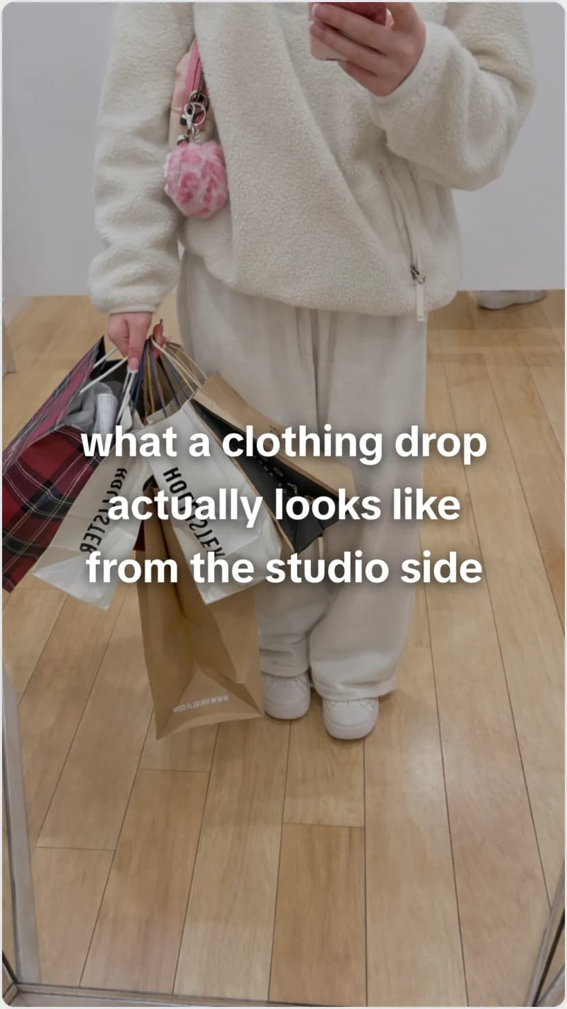 Drop day inside a small fashion studio