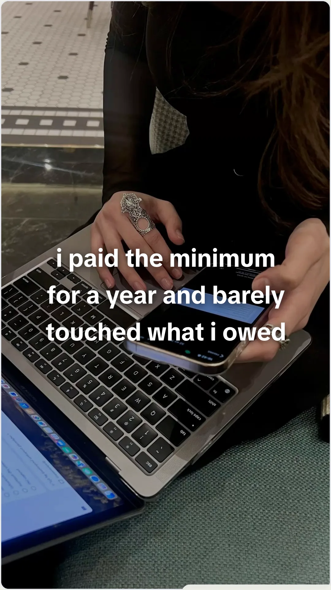 The credit-card mistake that cost me a year: slide 1, i paid the minimum for a year and barely touched what i