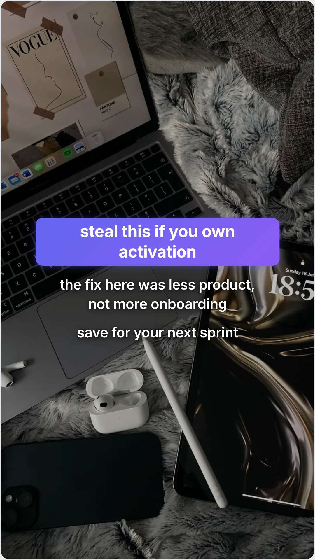 How we rebuilt onboarding after losing most of our signups: slide 6, steal this if you own activation. the fix