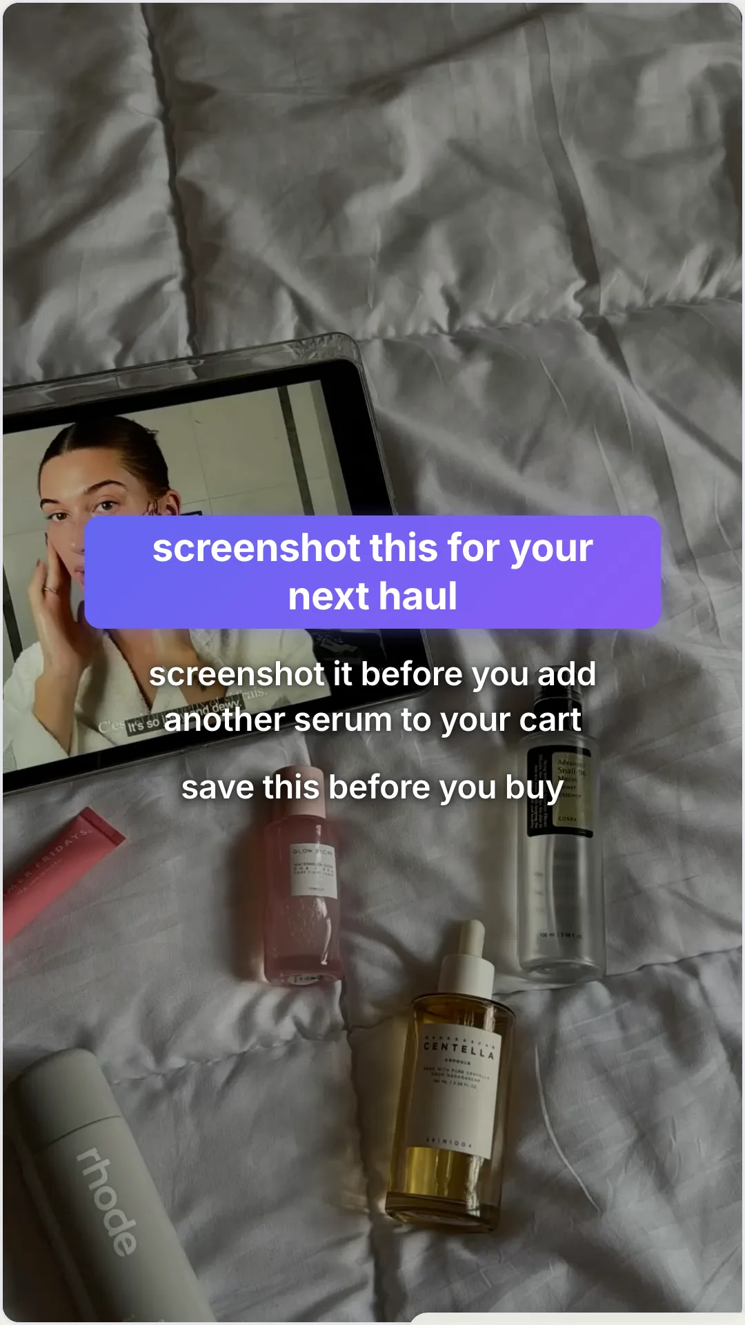Skincare myths that are quietly costing your customers money: slide 6, screenshot this for your next haul. scr