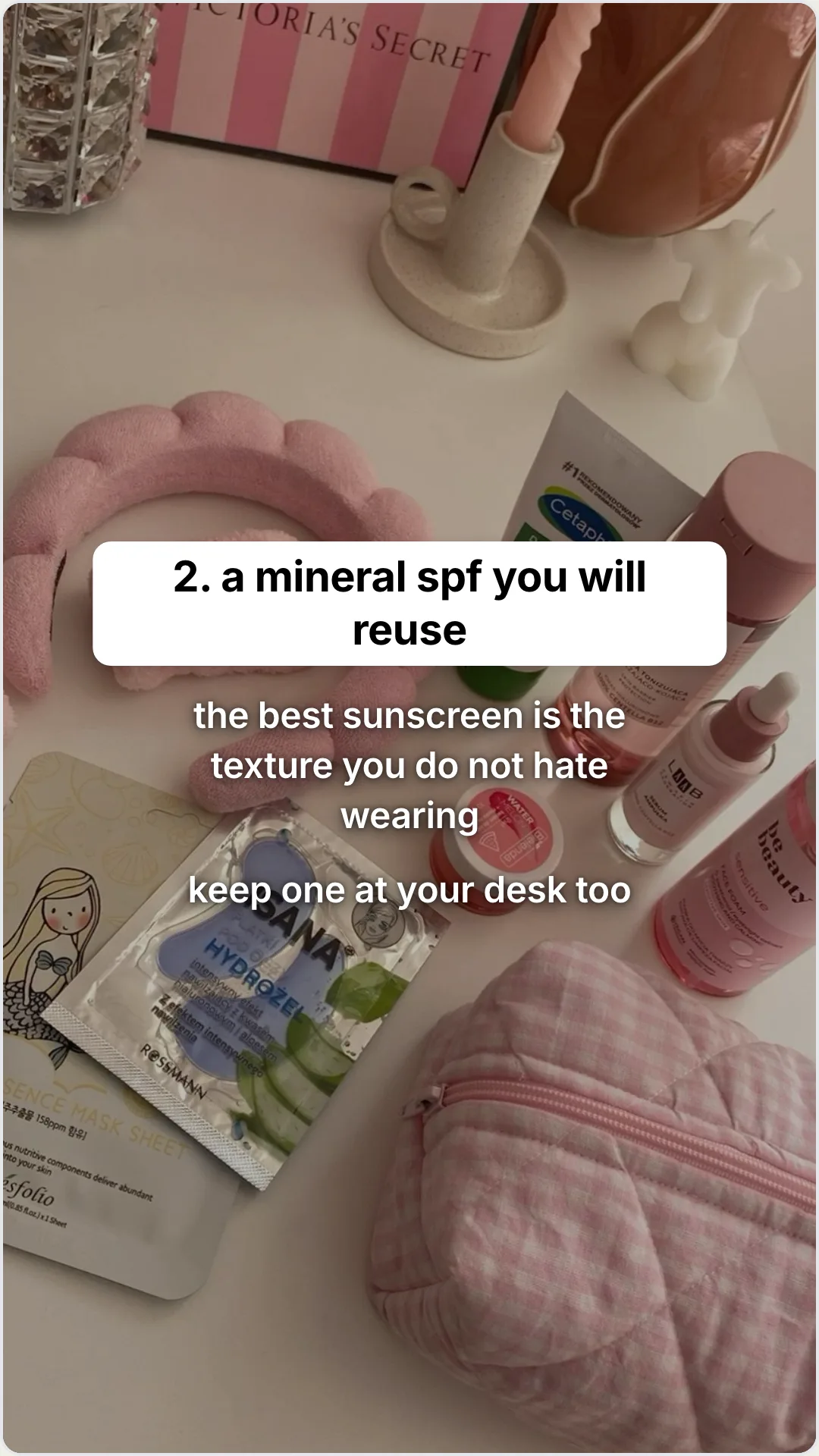 Three under-30 products that outperform the luxury shelf: slide 3, 2. a mineral spf you will reuse. the best s
